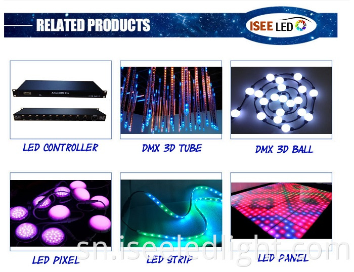 3D Effect Geometry Tube Light